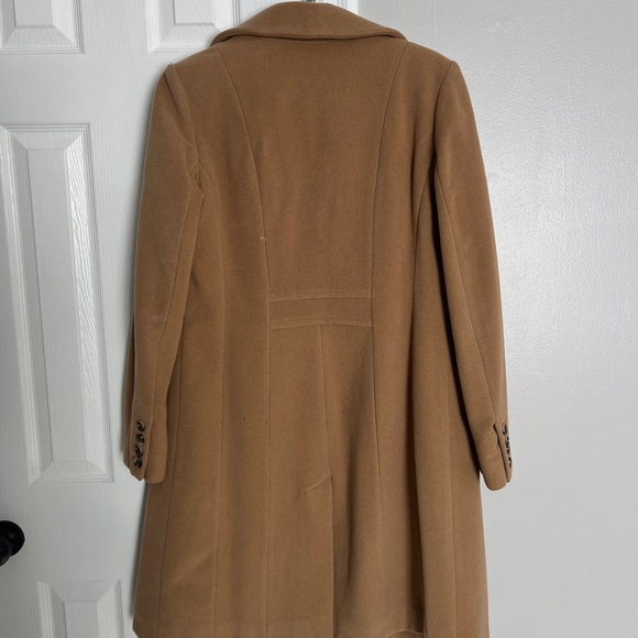 Anne Klein Single-Breasted Notched-Collar Coat - Picture 4 of 5